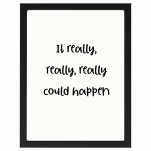The Universal, Blur, Really Could Happen, Lyrics, Home, Poster, Print A4 or A5 - Picture 1 of 2