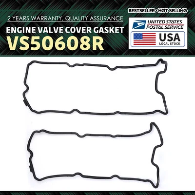 NUEVA 2 piezas Junta de cubierta de válvula para Nissan Xterra 2005-2014 4,0 L V6 VS50608R duradera Foto 1 de 4