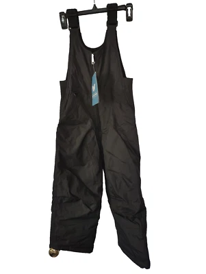 Mono de nieve con babero aislado tobogán White Sierra juvenil pequeño entrepierna de 20" Foto 1 de 2