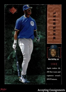 1997 SP Griffey Heroes #95 Ken Griffey Jr. 1528/2000 MARINERS - Picture 1 of 2