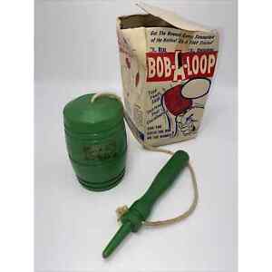 BOB-A-LOOP WOODEN TOY GAME w/Original Box. 1958 Vintage E1