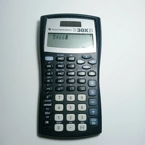 Texas Instruments TI-30XIIS Calculadora Científica Solar de Dos Líneas TI30X IIS ¡Buena! - Imagen 1 de 2