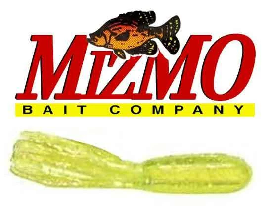 Mizmo Tubes Crappie Panfish 1,5 pulgadas especificaciones 11011 Chartreuse Foto 1 de 1