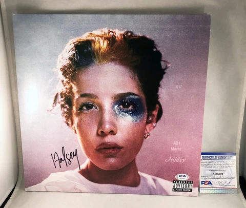 Halsey Signed LP Album Vinyl MAnic PSA/DNA COA Cover