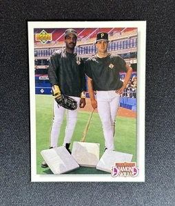 1992 Upper Deck Barry Bonds - Andy Van Slyke #711 Baseball Card Pirates - Picture 1 of 2