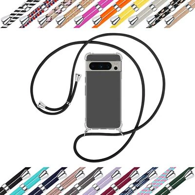Collana (A) per Google Pixel 8 Pro (6.7'') Cover protettiva Custodia con cordino - Immagine 1 di 4