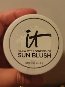IT Cosmetics Glow with Confidence Sun Cream Blush Buildable Cream Blush/Bronzer - Picture 1 of 3