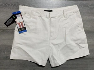 Banana Republic Chino Shorts Adult Womens Size 10 White Summer Spring - Picture 1 of 7