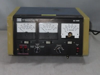 FUENTE DE ALIMENTACIÓN EC APPARATUS CORPORATION MODELO EC 500 **falta pieza ** Foto 1 de 4