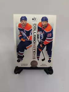 2023-24 SP Authentic - Collaborations #C-1 Connor McDavid, Leon Draisaitl - Picture 1 of 10