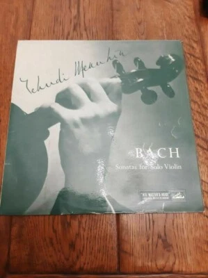 Yehudi Menuhin - Bach ‎Sonatas For Solo Violin ,Vol.2 . H.M.V ,ALP 1531 .EX+ - Image 1 of 4