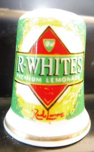 Thimble ADVERTISING R-WHITES PREMIUM LEMONADE Sewing Dice - Picture 1 of 1