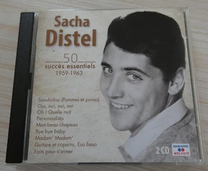 2 CD COMPILATION 50 ESSENTIELLE ERFOLGE 1959 1963 SACHA DISTEL 50 TITEL 2014 - Bild 1 von 2