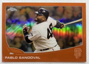 2013 Topps cromo minorista naranja refractor Pablo Sandoval #216 - Imagen 1 de 2