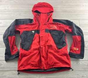 Mountain Hardwear Red Black Conduit Ski Snow Parka Jacket Mens Size Medium - Picture 1 of 10