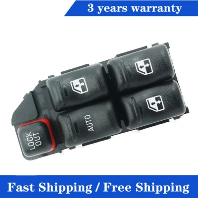 Front Left Master Window Switch For Chevrolet 2004 2005 Classic 2002 2003 Malibu - Изображение 1 из 4
