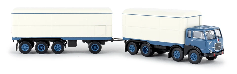 Brekina FIAT 690 Millepiedi con cassoni isotermici "negroni" 1 87 Limited Ed.