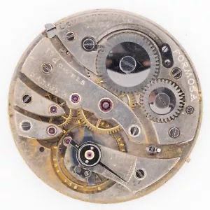 Movimiento Reloj Bolsillo Antiguo Levrette 38,5 x 6,3 mm 17 Joyas 5 Ajustes - Imagen 1 de 4