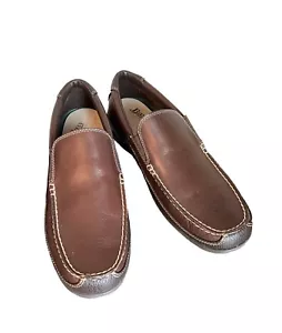 G.H. Bass Triumph Brown Leather Loafers Mens Size 11.5 D Comfort Classic - Picture 1 of 11