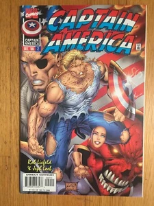 Funda de Marvel Comics Capitán América #2 (diciembre de 1996) Robert Liefield - Imagen 1 de 2