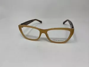 EMPORIO ARMANI EA 3084 5506 52/16/140 BEIGE BROWN EYEGLASSES FRAME M739 - Picture 1 of 8