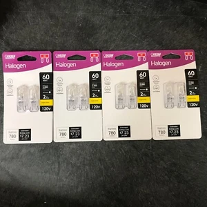 (8-Pk) Feit Dimmable Light Bulb Bi-Pin Base 3000K 60W/120V BPQ60/G9/2/HDRP - Picture 1 of 4