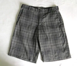 Nike Golf Tour Performance 32 Taille Dri-Fit Stretch Herren grau kariert Shorts - Bild 1 von 5