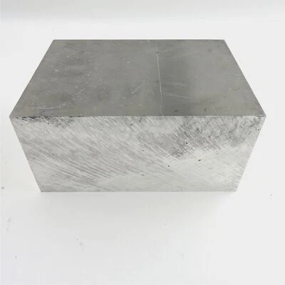 4" thick  Aluminum 6061 PLATE  7" x 7.25" Long  sku 240948 - Image 1 of 3