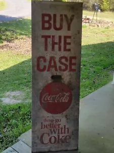 coca cola sighn vintage anni 60 - Foto 1 di 6