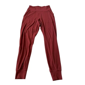 LULULEMON High Rise Align Jogger Women's Size 4 Mulled Wine Red Yoga Gym - Picture 1 of 10