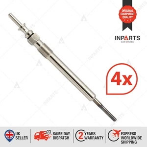 4Pcs Glow Plugs Fits For BMW 1-2-3-4-5-6-7 Series X1 X3 X5 X6 Mini 7V - Picture 1 of 11