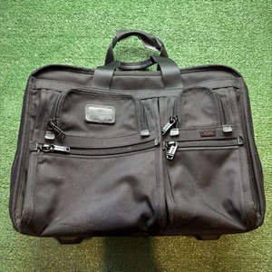 TUMI Alpha Rolling Laptop Briefcase Carry-on Bag 26103DH Expandable - Picture 1 of 10