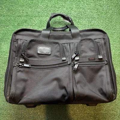 TUMI Alpha Rolling Laptop Briefcase Carry-on Bag 26103DH Expandable - Image 1 of 4