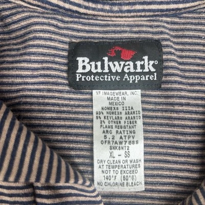 Men's Bulwark FR  1/4 Zip Flame Resistant  Shirt Sz XL - Image 1 of 4