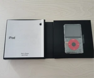 New Apple iPod Classic Video 5th Generation 80GB - Transparent+Red Perfect Gift - Picture 1 of 7