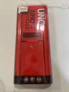 UNO MOD Card Game Retro Style Red Hard Case Mattel 2010 Instructions Complete - Picture 1 of 5
