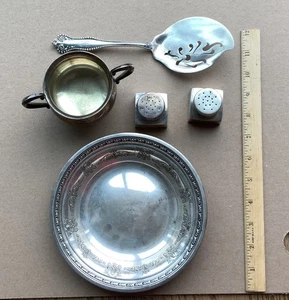 Sterling Silber Konvolut Schrott oder Gebrauch schöne Artikel 408 Gramm - Bild 1 von 7