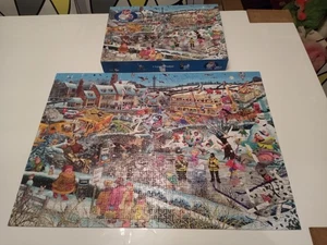 mike jupp's jupp i love winter 1000 piece gibsons quality jigsaw puzzle - Picture 1 of 3