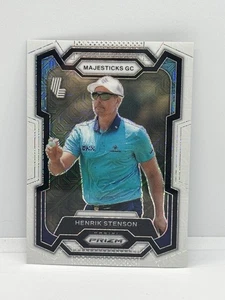 Henrik Stenson 2024 Panini Prism LIV Golf White Mojo Refractor #d /36 #40 - Picture 1 of 2
