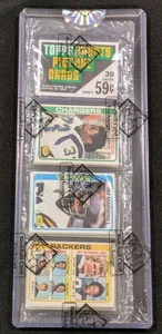 1978 Topps FOOTBALL Rack Pack BBCE Wrapped SEALED Jack Lambert Yepremian Marshal - Picture 1 of 8