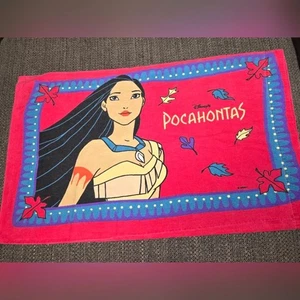 Vintage 90's Disneycore Pocahontas Standard Size Pillowcase - Picture 1 of 1