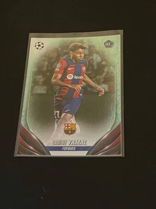 2023-24 Topps UEFA Jade Edition Lamine Yamal RC Rookie #64 Barcelona - Picture 1 of 2