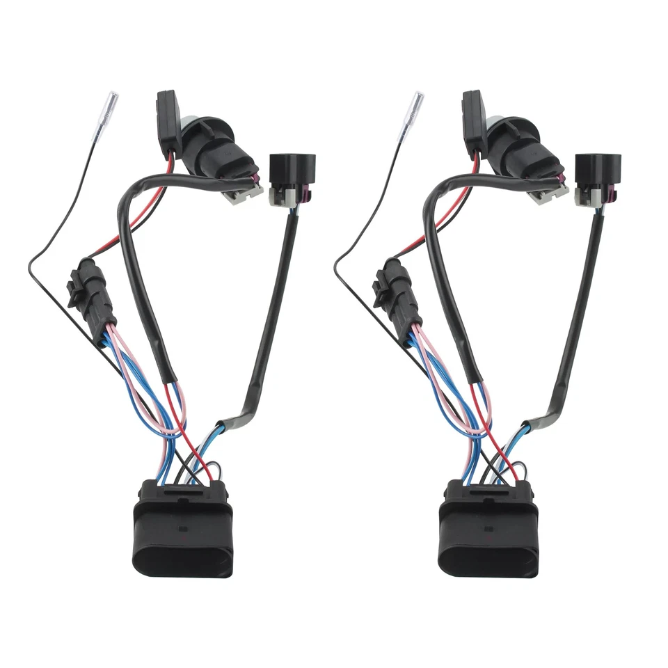 2X Headlight Conversion Wiring Harness Part For Dodge Ram 1500 2500 3500 2013-18 - Image 1 of 4