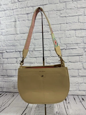 Spartina 449 Leather Shoulder Clutch Bag Retail $250 - Image 1 of 4