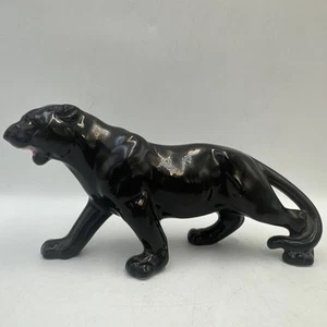 Ceramic Black Panther 6” MCM VTG Excellent Condition - Picture 1 of 5