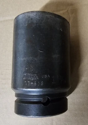 Martin Tools USA 17658 | Socket 1" Drive 1-13/16" Deep Well 6 Point Impact - Image 1 of 4