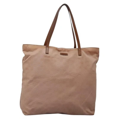 Auténtico bolso de lona GUCCI GG nailon rosa plata 295252 124326 Foto 1 de 4