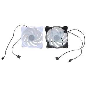 Ventilateur boîtier ARGB 120mm Infinitys miroir 5V 3PIN cartes mères synchronisation éclairage 4PIN - Photo 1/10