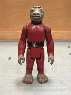 Vintage 1978 Kenner Star Wars Lot Creature Cantina Red Snaggletooth Hong Kong - Image 1 of 4