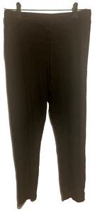 Lou & Grey LOFT Signature Soft Sweatpants Knit Size SP Women's 510918 Black NWOT - Picture 1 of 6